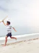 Boy with airplane