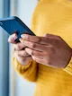Woman on her phone