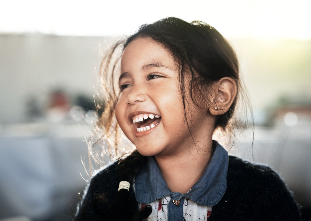 smiling girl