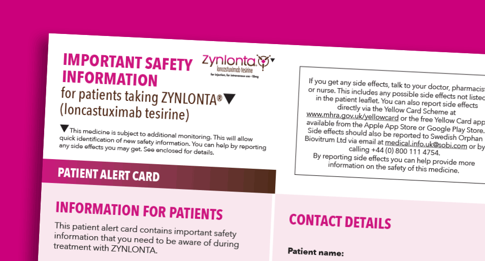 Patient Alert Card